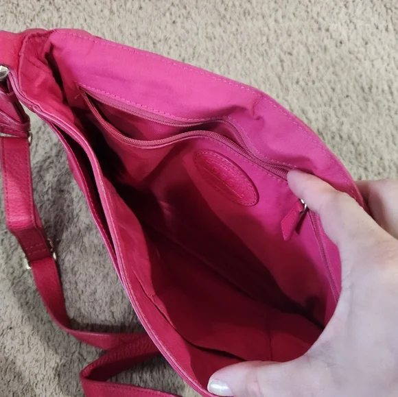 Fossil Issue No. 1954 Hot pink shoulder bag - Picture 7 of 8